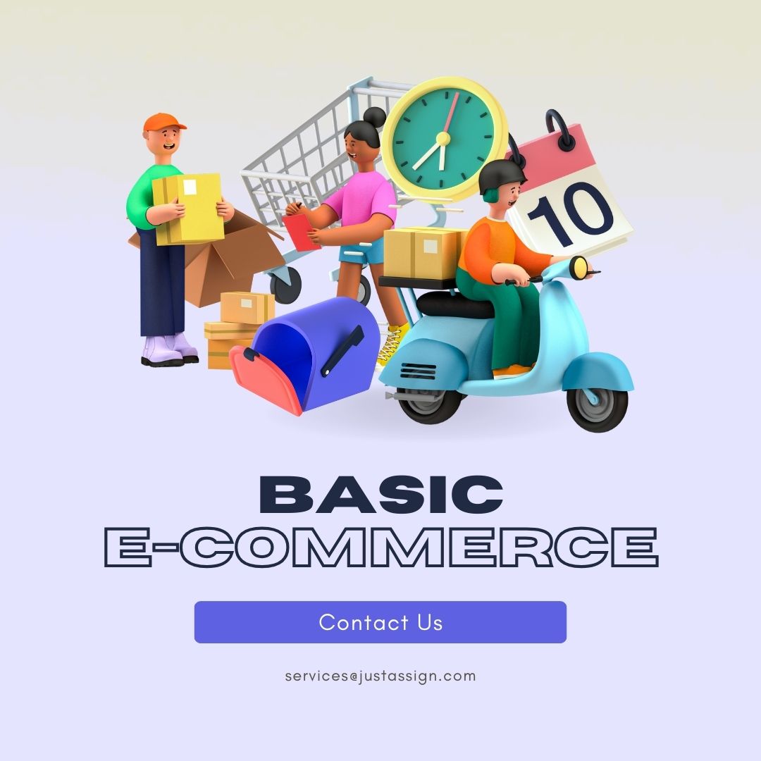 Just Assign Basic Ecommerce Package Basic e-commerce package with essential tools and services for online business