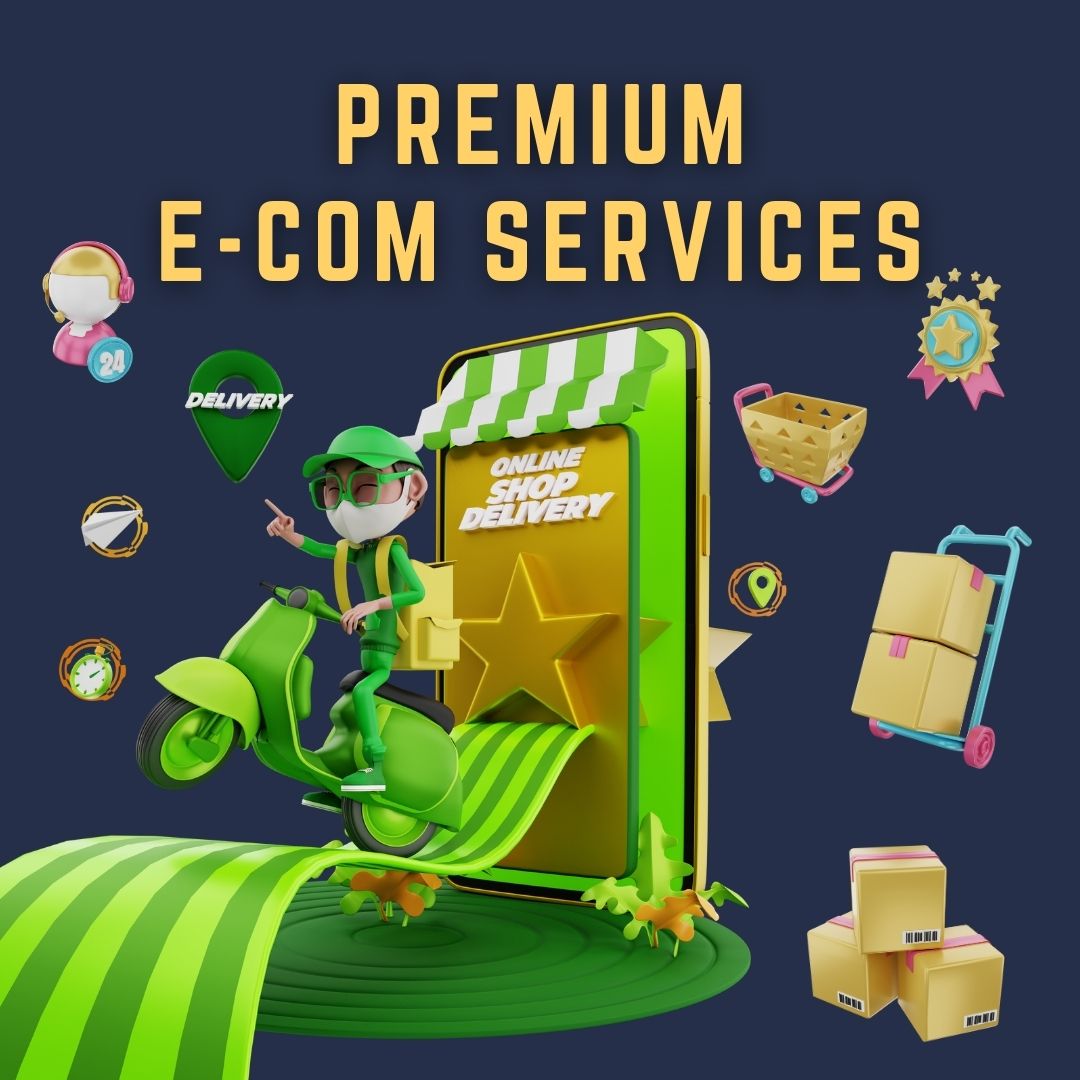 Just Assign Premium Ecommerce Package Premium e-commerce package with top-tier tools and services for high-end online business operations