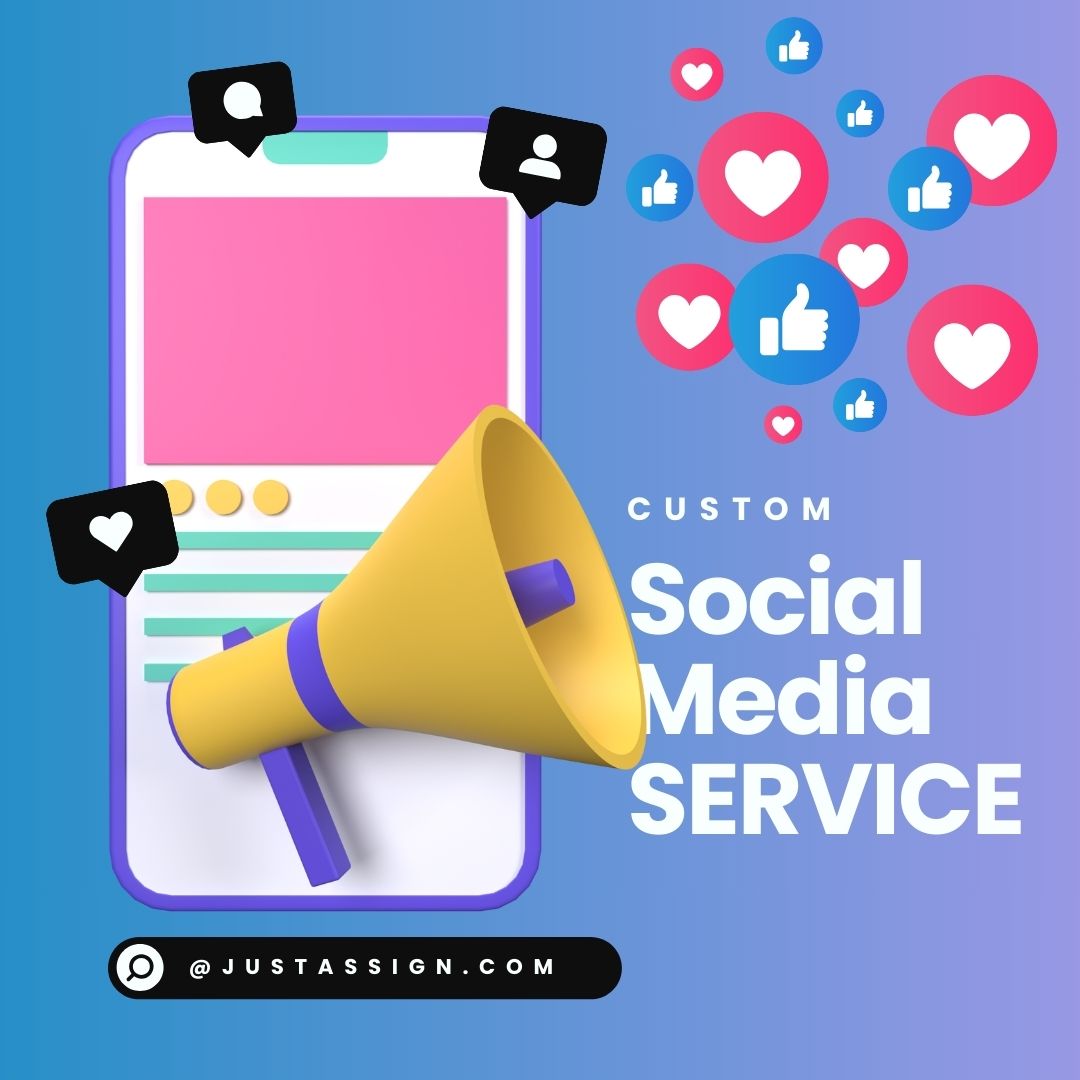 Just Assign Custom Social Media Management Services Custom social media management services package tailored to specific business needs